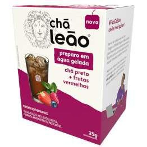 Hovedbilde Chá Frio Matte Leao Preto com Frutos Vermelhos 10x2.3g