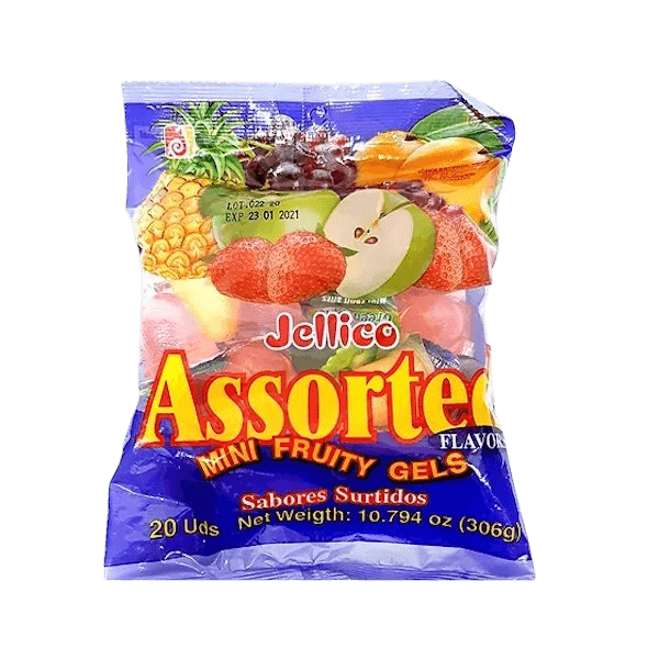 Hovedbilde Jellico Mini Fruity Gels 20stk 306g 